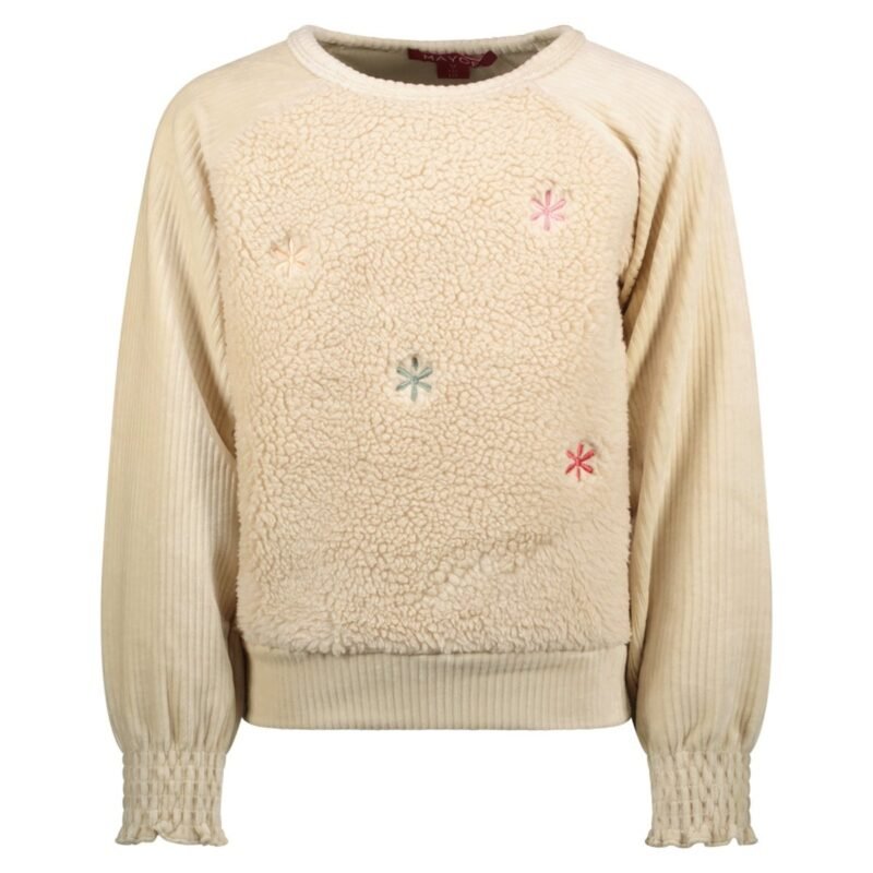 MAYCE Meisjes sweater teddy - Kit MAYCE Meisjes sweater teddy - KitMateriaal 65% CO
