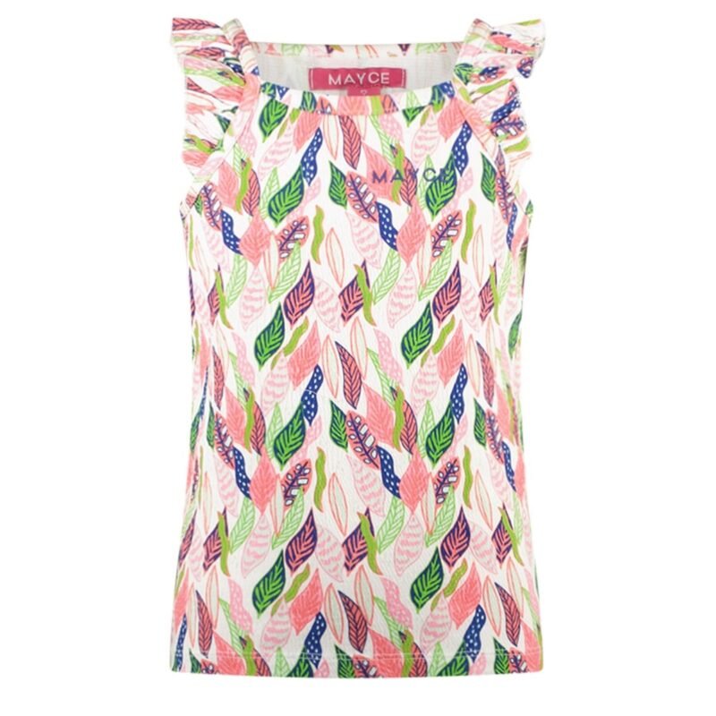 MAYCE Meisjes top - AOP multi MAYCE Meisjes top - AOP multiMateriaal 95% katoen