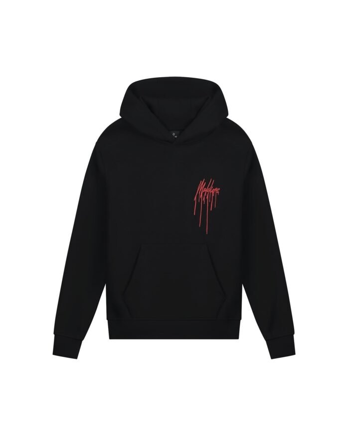 Malelions Hoodie Painter - Zwart / Rood Malelions Hoodie Painter - Zwart / RoodMateriaal 70% Cotton
