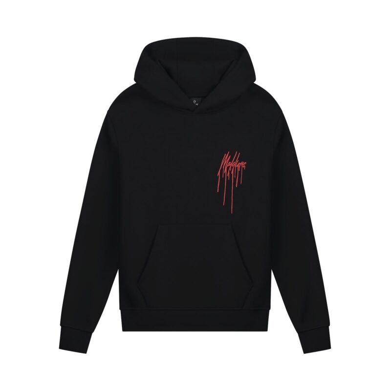 Malelions Hoodie Painter - Zwart / Rood Malelions Hoodie Painter - Zwart / RoodMateriaal 70% Cotton