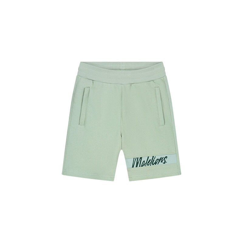 Malelions Short captain 2.0 - Aqua grijs/mint Malelions Short captain 2.0 - Aqua grijs/mintMateriaal 100% COTTON