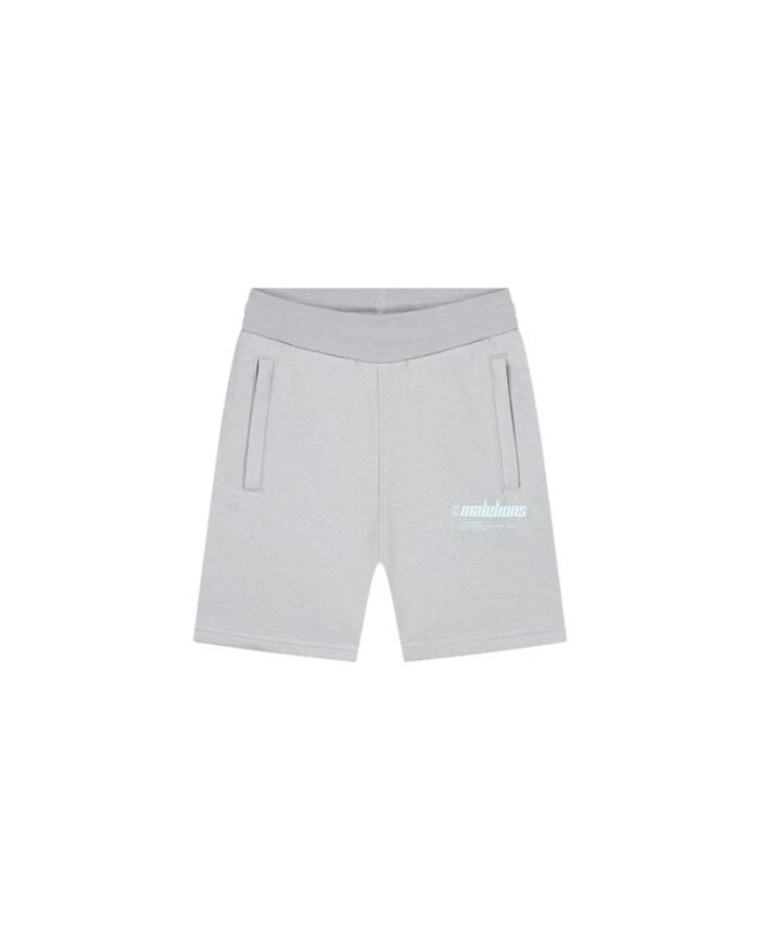 Malelions Short worldwide - Grijs / Licht blauw Malelions Short worldwide - Grijs / Licht blauwMateriaal 100% POLYESTER