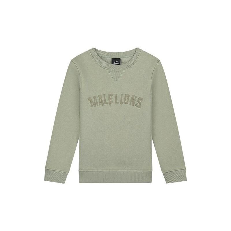 Malelions Sweater paint - Zeegras Malelions Sweater paint - ZeegrasMateriaal 70% Cotton