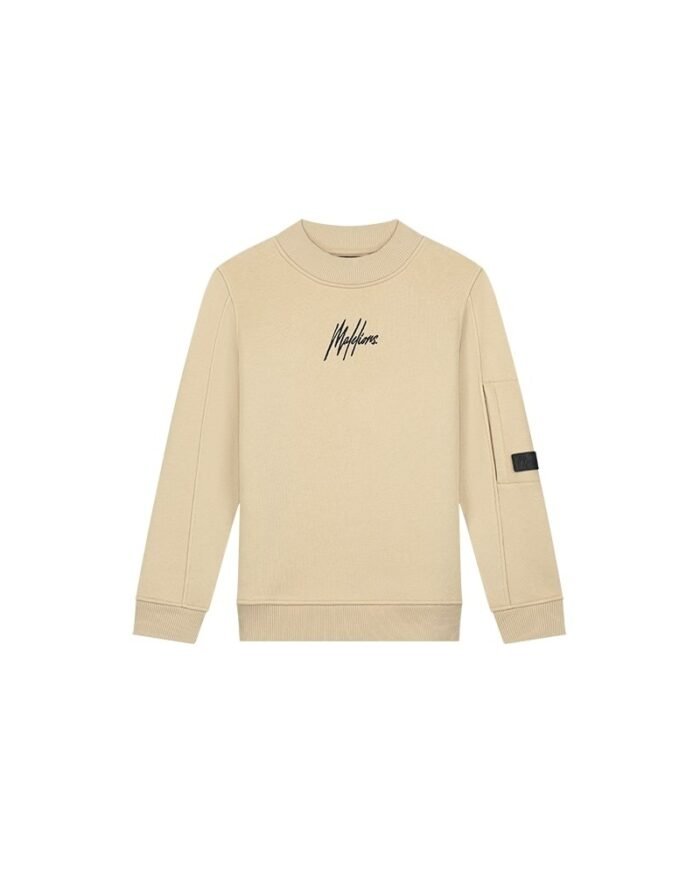 Malelions Sweater turtle - Licht bruin Malelions Sweater turtle - Licht bruinMateriaal 70% Cotton