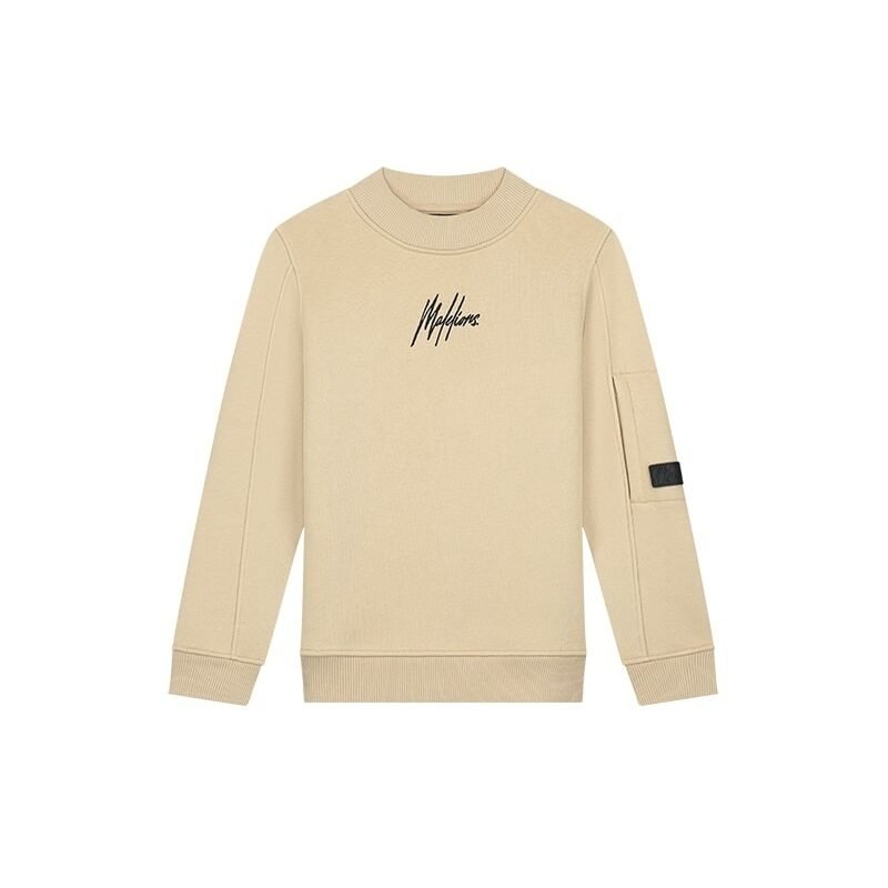 Malelions Sweater turtle - Licht bruin Malelions Sweater turtle - Licht bruinMateriaal 70% Cotton