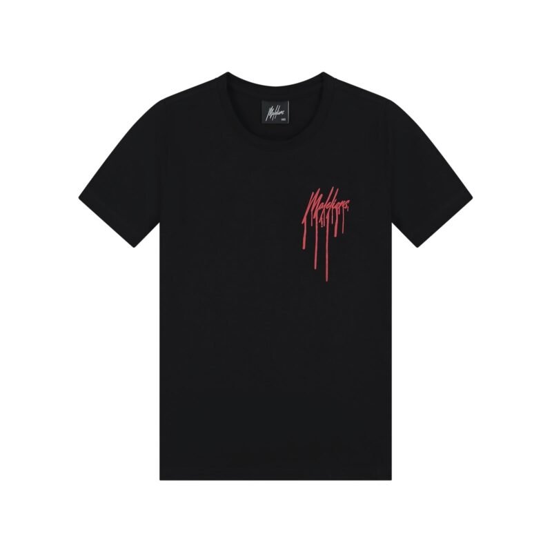 Malelions T-shirt Painter - Zwart / Rood Malelions T-shirt Painter - Zwart / RoodMateriaal 95% Cotton