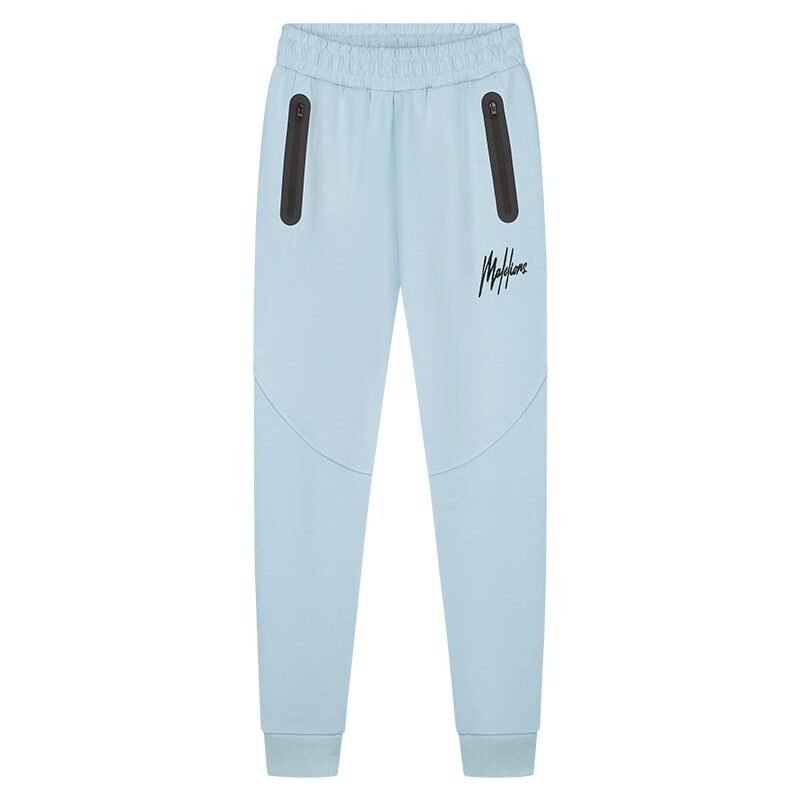 Malelions Track broek sport counter - Licht blauw Malelions Track broek sport counter - Licht blauwMateriaal 66% COTTON // 34% POLYESTER