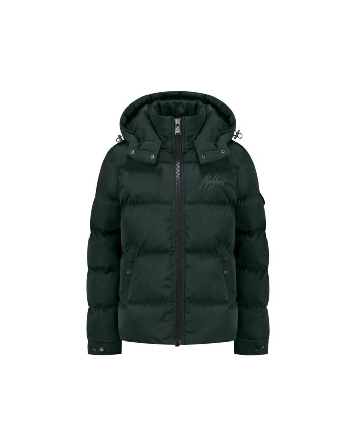 Malelions Winterjas Patch Puffer - Army groen Malelions Winterjas Patch Puffer - Army groenMateriaal 100% Polyester