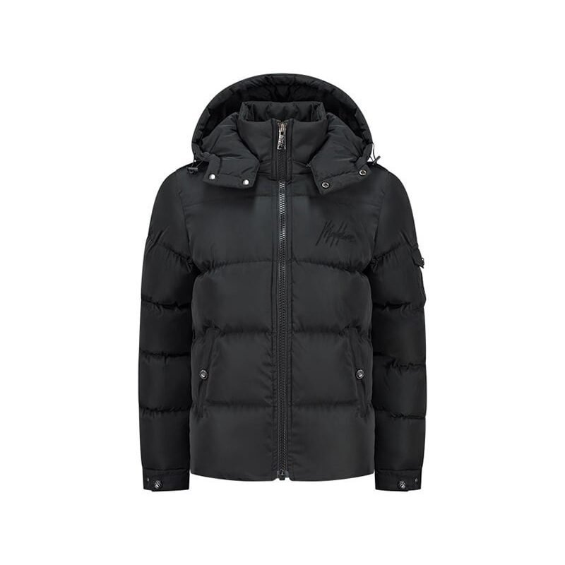 Malelions Winterjas Patch Puffer - Zwart Malelions Winterjas Patch Puffer - ZwartMateriaal 100% Polyester