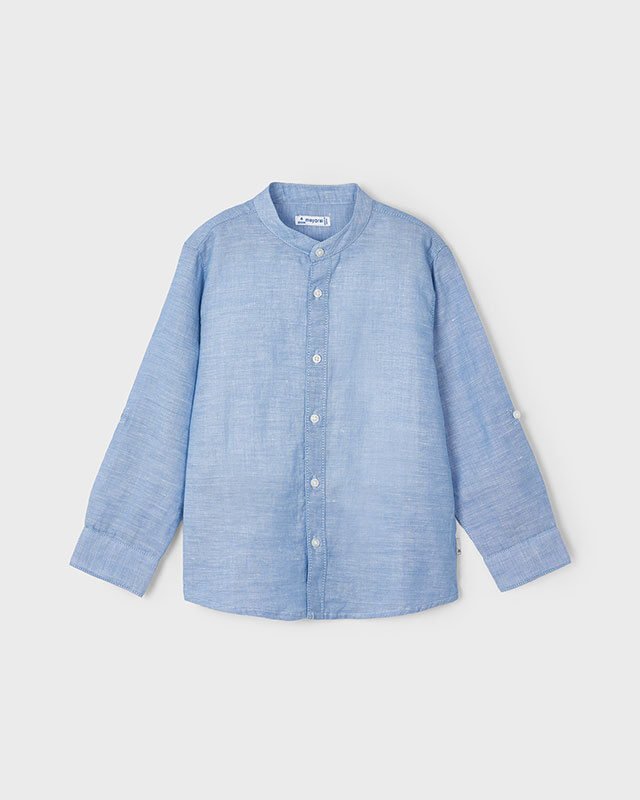 Mayoral Jongens blouse - Ocean Mayoral Jongens blouse - OceanMateriaal