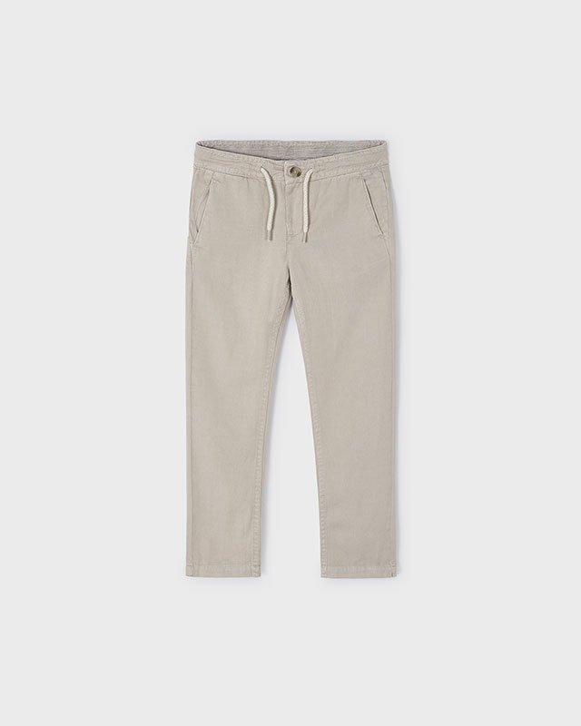 Mayoral Jongens broek linnen - Semolina Mayoral Jongens broek linnen - SemolinaMateriaal