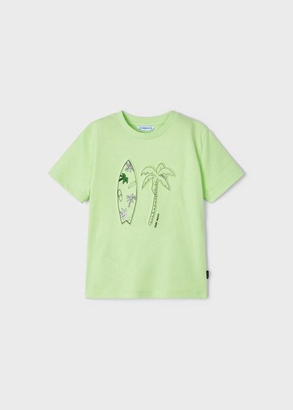 Mayoral Jongens t-shirt - Celery Mayoral Jongens t-shirt - Celery Cotton better