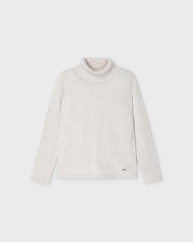 Mayoral Meisjes basic gebreide coltrui - H.Alpaca Mayoral Meisjes basic gebreide coltrui - H.AlpacaMateriaal 80% Cotton 17% Polyamide 3% Elastane