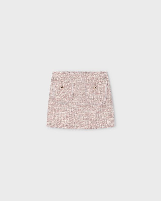Mayoral Meisjes broek / rok - Roze Mayoral Meisjes broek / rok - RozeMateriaal 68% Polyester 29% Cotton 2% Elastane 1% Metallic Fiber