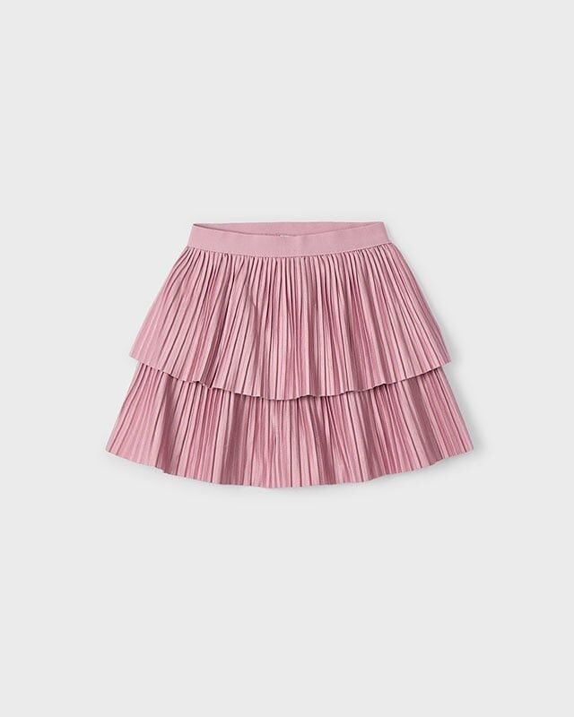 Mayoral Meisjes plooi rok - Roze Mayoral Meisjes plooi rok - RozeMateriaal 86% Polyester 8% Polyamide 6% Elastane