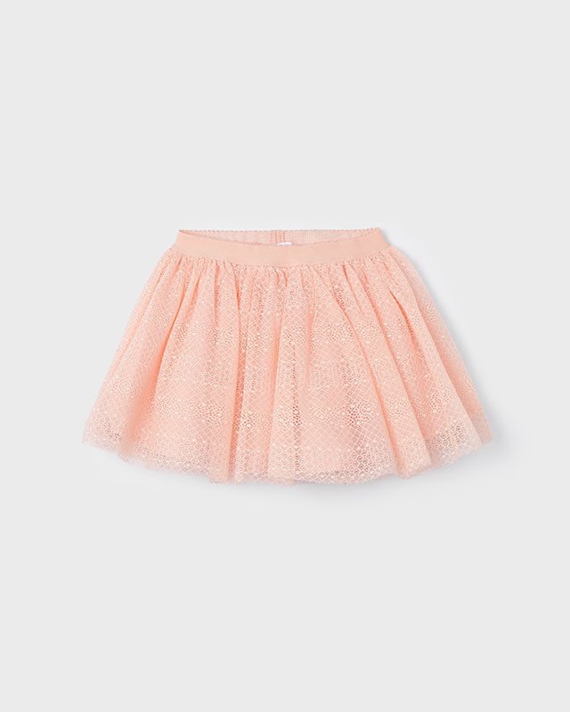 Mayoral Meisjes rok tule - Nude Mayoral Meisjes rok tule - NudeMateriaal