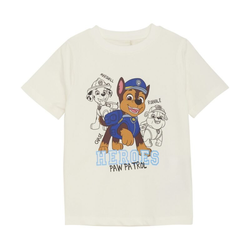Minymo Jongens T-shirt - Pristine Minymo Jongens T-shirt - PristineMateriaal 95% Cotton/ 5% Elastane