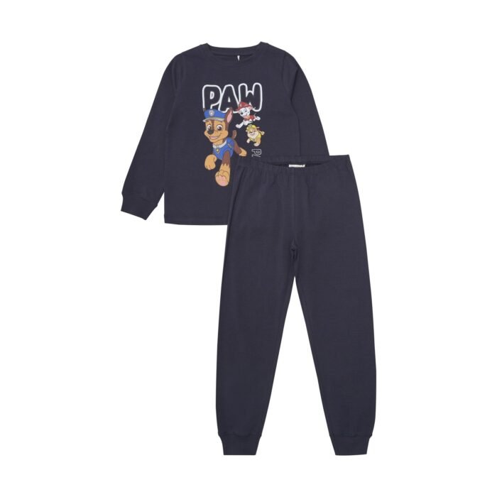 Minymo Jongens pyjama - Blauw Minymo Jongens pyjama - BlauwMateriaal 95% Cotton/ 5% Elastane