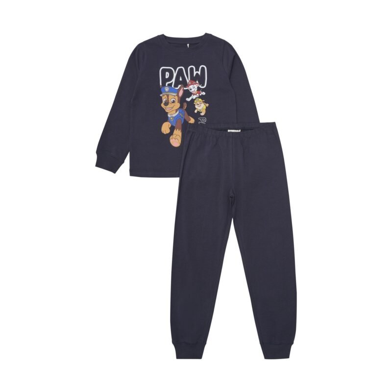 Minymo Jongens pyjama - Blauw Minymo Jongens pyjama - BlauwMateriaal 95% Cotton/ 5% Elastane