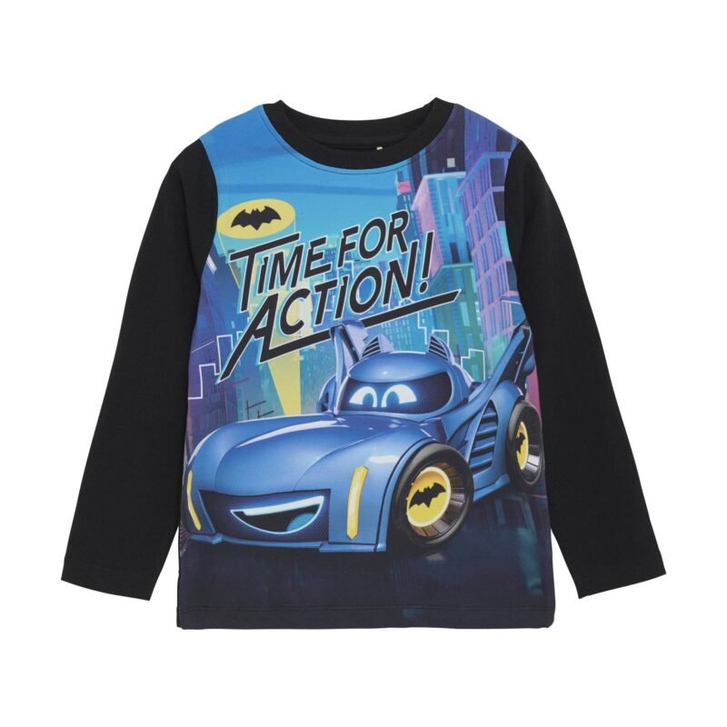 Minymo Jongens shirt - Blauw Minymo Jongens shirt - BlauwMateriaal 95% Cotton/ 5% Elastane