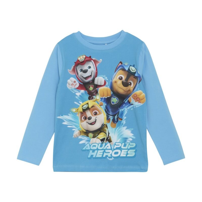 Minymo Jongens shirt - Bonnie blauw Minymo Jongens shirt - Bonnie blauwMateriaal 95% Cotton/ 5% Elastane
