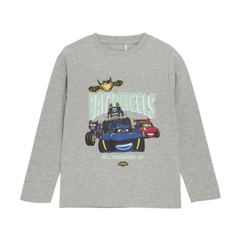 Minymo Jongens shirt - Grijs melange Minymo Jongens shirt - Grijs melangeMateriaal 93% Cotton/ 2% Polyester/ 5% Elastane