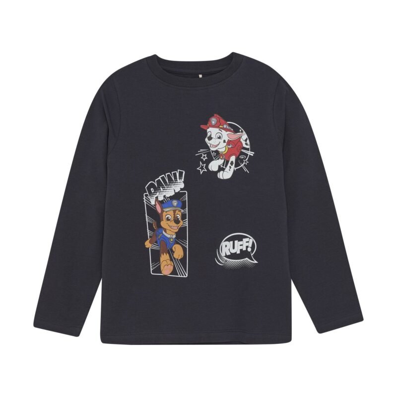 Minymo Jongens t-shirt LS - Blauw Minymo Jongens t-shirt LS - BlauwMateriaal 95% Cotton/ 5% Elastane