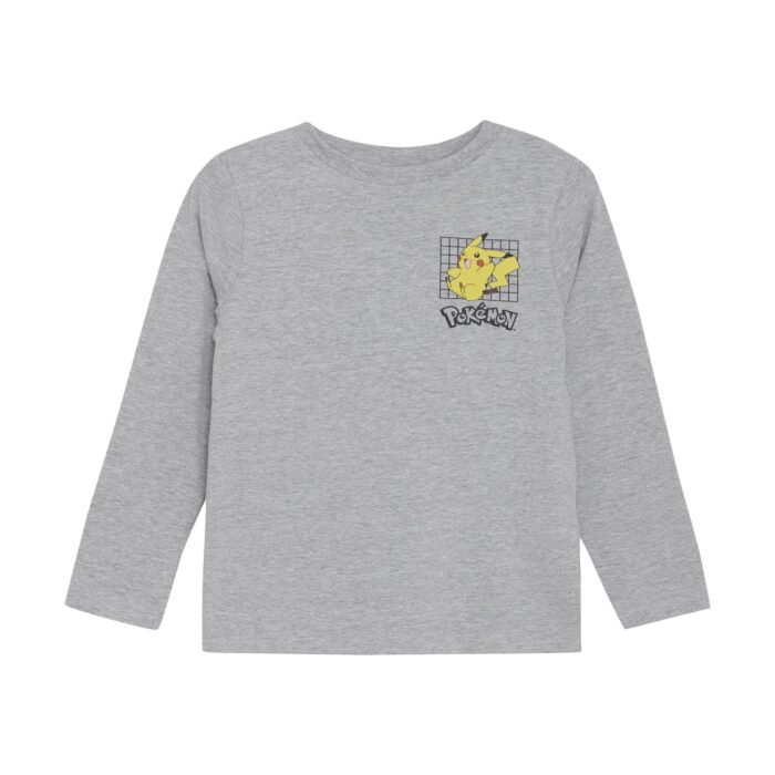 Minymo Jongens t-shirt LS - Grijs melange Minymo Jongens t-shirt LS - Grijs melangeMateriaal 95% Cotton/ 5% Elastane