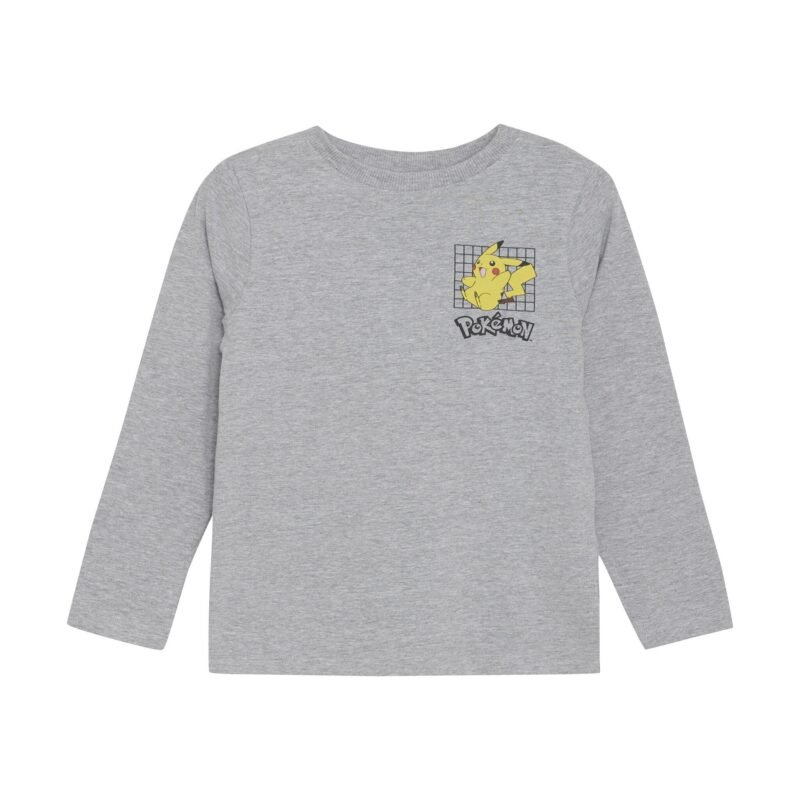 Minymo Jongens t-shirt LS - Grijs melange Minymo Jongens t-shirt LS - Grijs melangeMateriaal 95% Cotton/ 5% Elastane