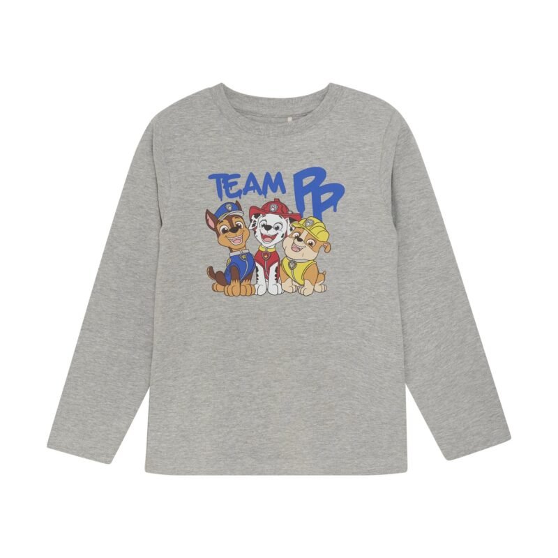 Minymo Jongens t-shirt LS - Grijs melange Minymo Jongens t-shirt LS - Grijs melangeMateriaal 90% Cotton/ 5% Polyester/ 5% Elastane