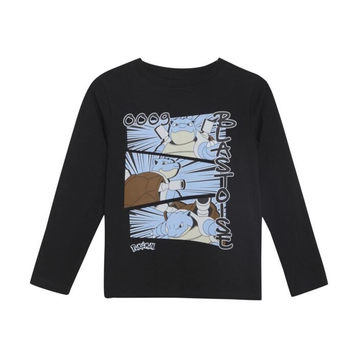 Minymo Jongens t-shirt LS - Zwart Minymo Jongens t-shirt LS - ZwartMateriaal 95% Cotton/ 5% Elastane