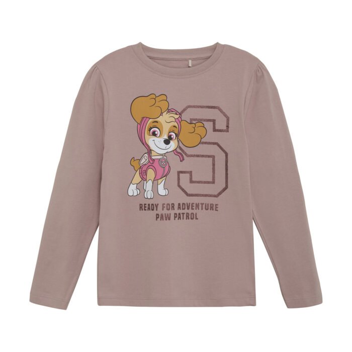 Minymo Meisjes shirt Paw Patrol - Deauville mauve Minymo Meisjes shirt Paw Patrol - Deauville mauveMateriaal 95% Cotton/ 5% Elastane