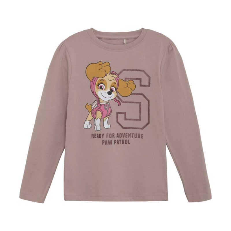 Minymo Meisjes shirt Paw Patrol - Deauville mauve Minymo Meisjes shirt Paw Patrol - Deauville mauveMateriaal 95% Cotton/ 5% Elastane