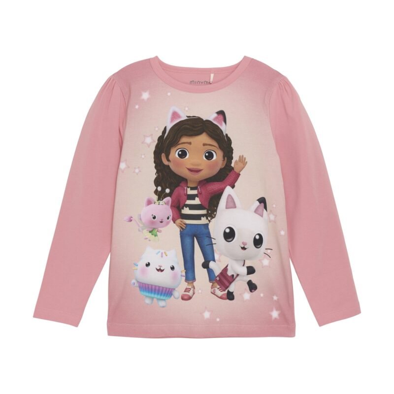 Minymo Meisjes shirt - Strawberry roze Minymo Meisjes shirt - Strawberry rozeMateriaal 95% Cotton/ 5% Elastane