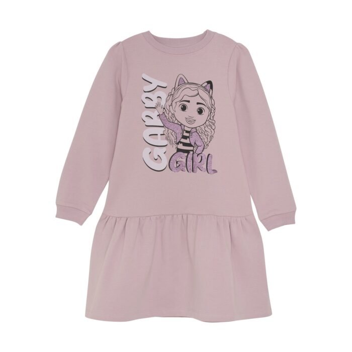 Minymo Meisjes sweat jurk - Dawn roze Minymo Meisjes sweat jurk - Dawn rozeMateriaal 95% Cotton/ 5% Elastane