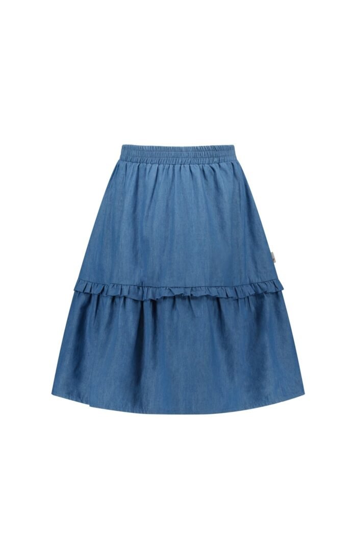Moodstreet Meisjes rok jeans - Soft Blue Moodstreet Meisjes rok jeans - Soft BlueMateriaal 100% Cotton