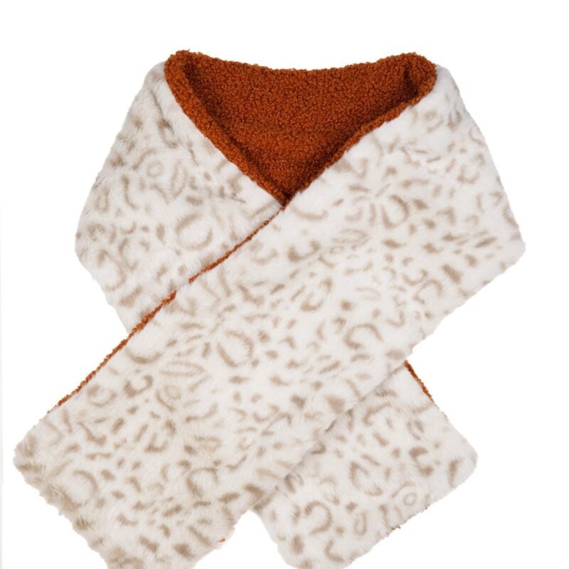 Moodstreet Meisjes sjaal reversibel - Rust Moodstreet Meisjes sjaal reversibel - RustMateriaal 100% PE