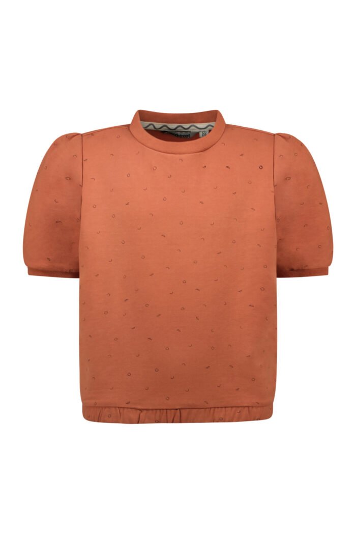 Moodstreet Meisjes sweat shirt AOP - Terra Moodstreet Meisjes sweat shirt AOP - TerraMateriaal 95% CMIA Cotton 5% Ea
