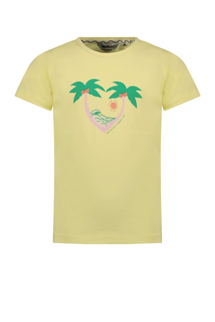 Moodstreet Meisjes t-shirt print - Sweet lemon geel Moodstreet Meisjes t-shirt print - Sweet lemon geel95% SCO 5% EA