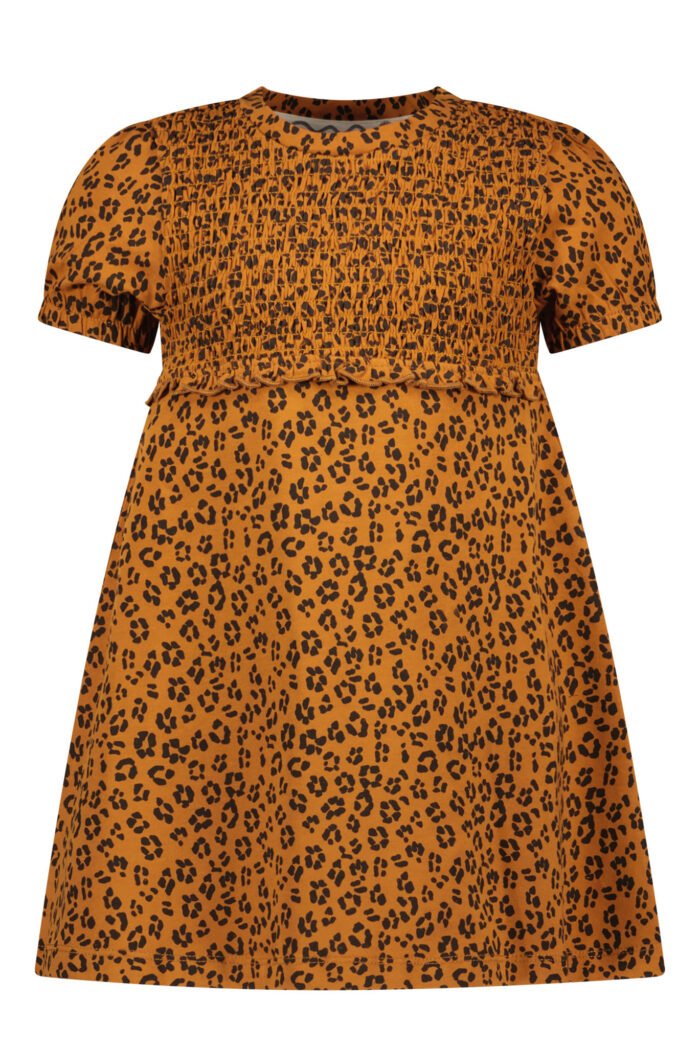 Moodstreet Meisjes tuniek AOP luipaard - Toffee Moodstreet Meisjes tuniek AOP luipaard - Toffee95% SCO 5% EA