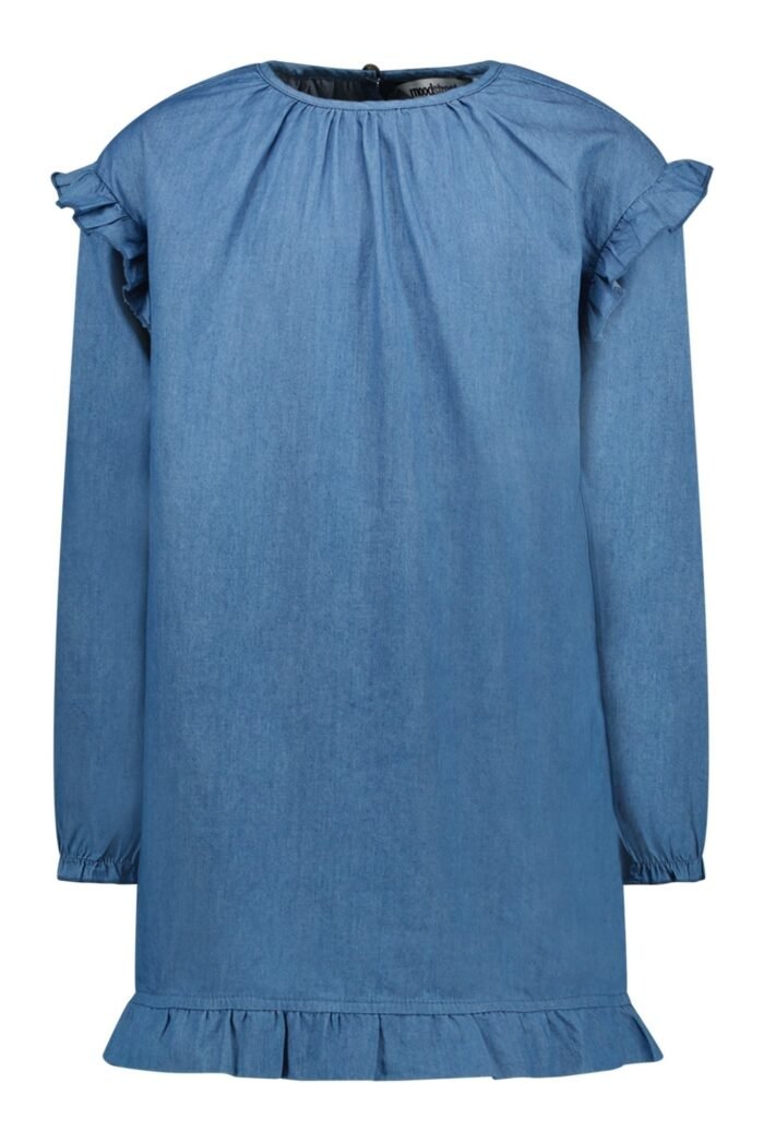 Moodstreet Meisjes tuniek jeans - Soft Blue Moodstreet Meisjes tuniek jeans - Soft BlueMateriaal 100% Cotton