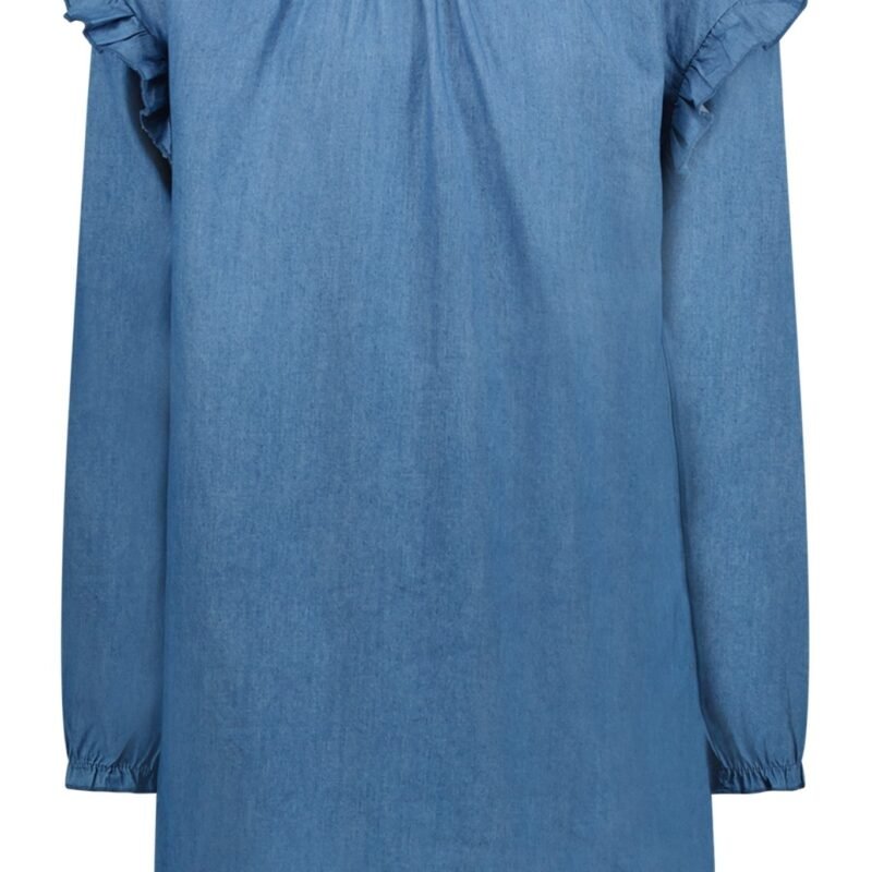 Moodstreet Meisjes tuniek jeans - Soft Blue Moodstreet Meisjes tuniek jeans - Soft BlueMateriaal 100% Cotton