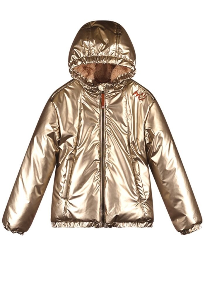 Moodstreet Meisjes winterjas - Jet - Goud Moodstreet Meisjes winterjas - Jet - GoudMateriaal 100% RPE