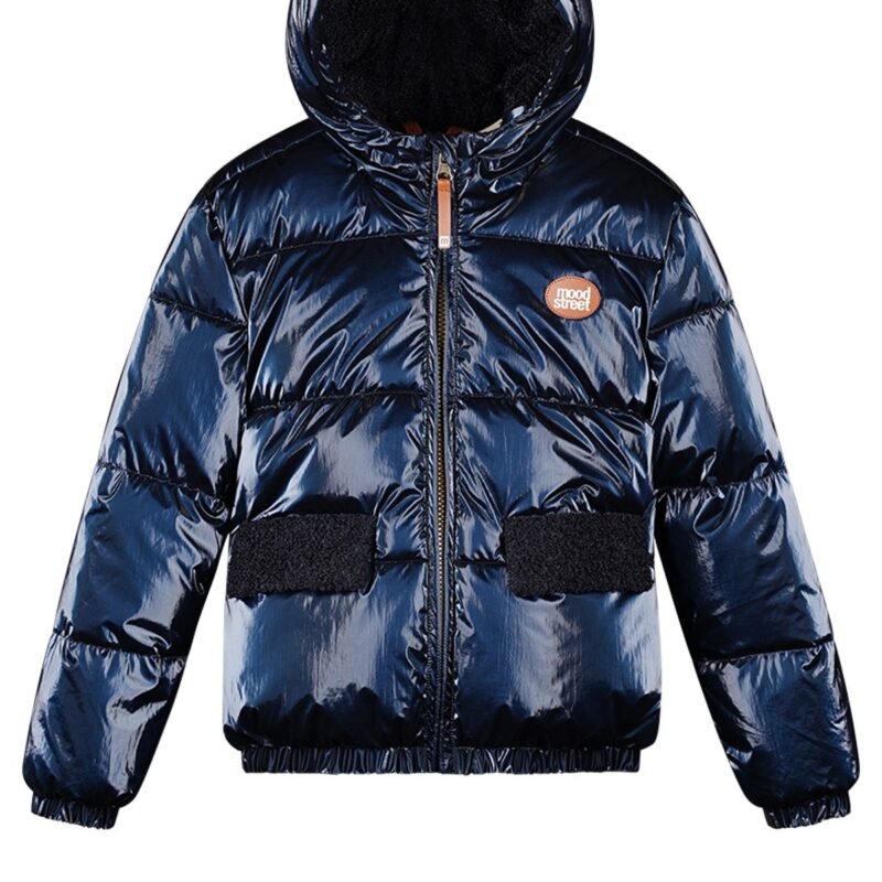 Moodstreet Meisjes winterjas - Julie - Navy blauw Moodstreet Meisjes winterjas - Julie - Navy blauwMateriaal 100% RPE