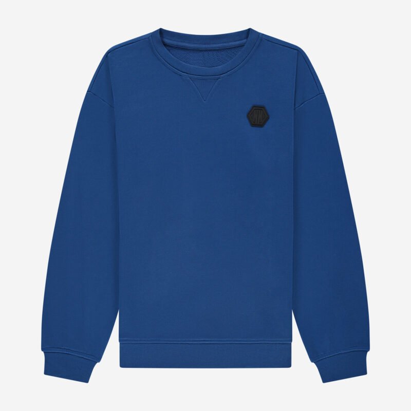 Nik&Nik Jongens Sweat shirt - Icon - Deep kobalt blauw Nik&Nik Jongens Sweat shirt - Icon - Deep kobalt blauwMateriaal
