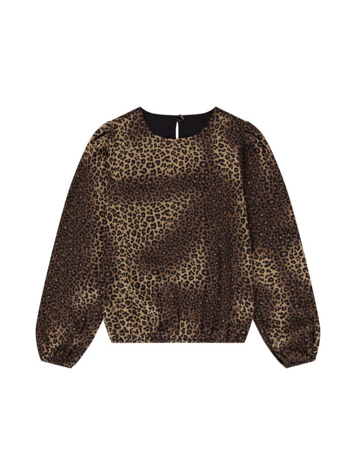 Nik&Nik Meisjes blouse - Neo - Mountain Lion Nik&Nik Meisjes blouse - Neo - Mountain LionMateriaal