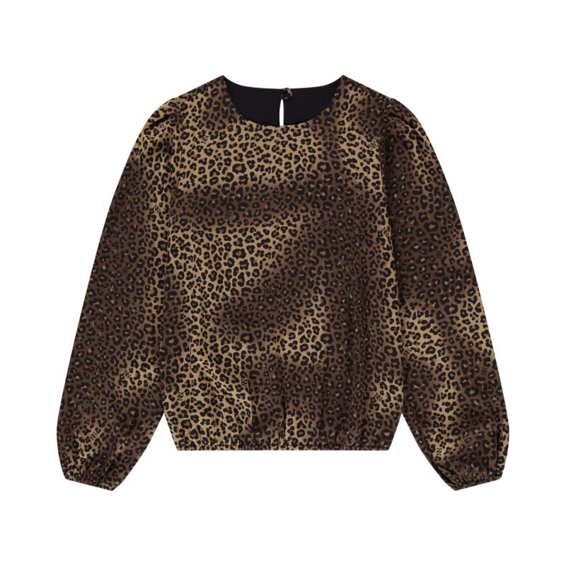 Nik&Nik Meisjes blouse - Neo - Mountain Lion Nik&Nik Meisjes blouse - Neo - Mountain LionMateriaal
