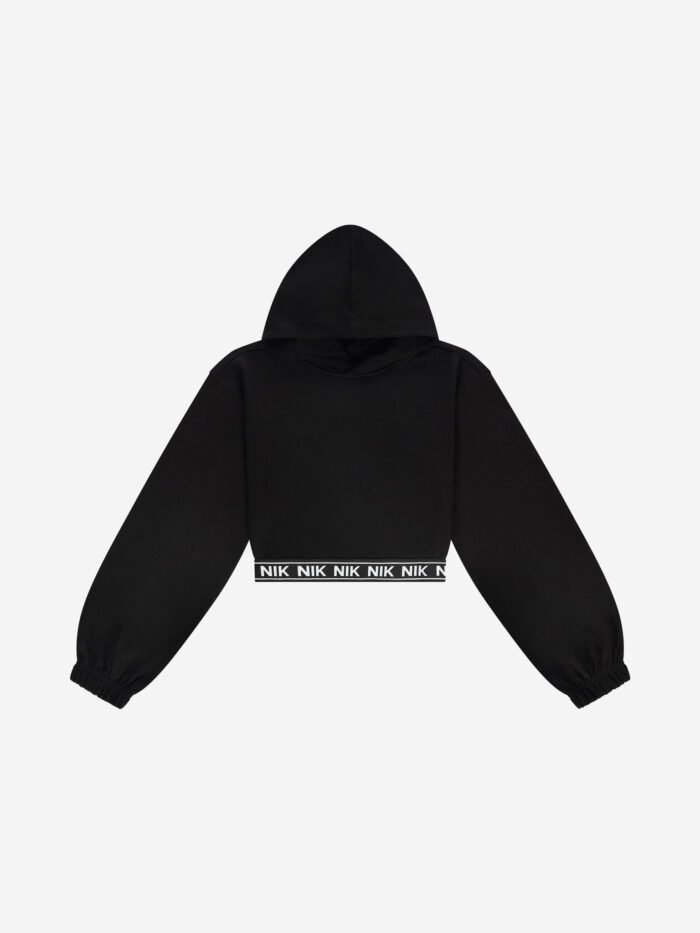 Nik&Nik Meisjes hoodie - Juno - Zwart Nik&Nik Meisjes hoodie - Juno - ZwartMateriaal