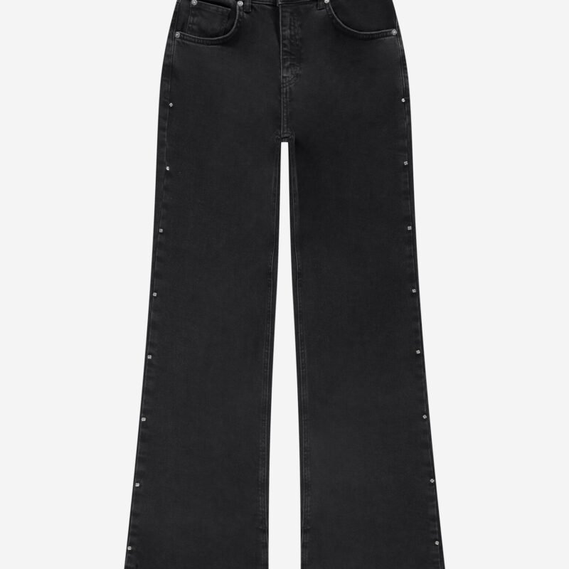 Nik&Nik Meisjes jeans broek - Florina - Washed grijs Nik&Nik Meisjes jeans broek - Florina - Washed grijsMateriaal