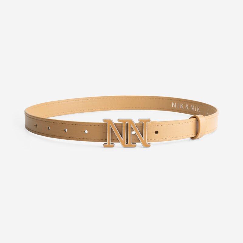 Nik&Nik Meisjes riem - Enamel - Mountain Lion Nik&Nik Meisjes riem - Enamel - Mountain LionMateriaal